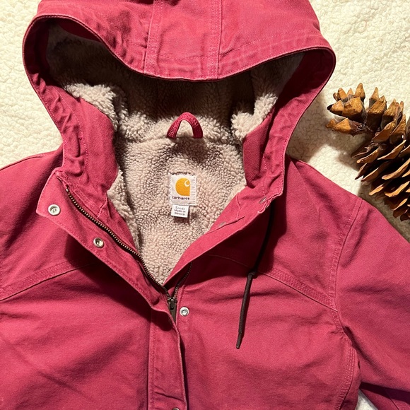 Carhartt Berkeley Sherpa lined canvas jacket - Picture 3 of 11